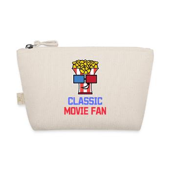 Popcorn Statement Cinema Night Movies Binge Watching - Organic Pouch - nature - Front