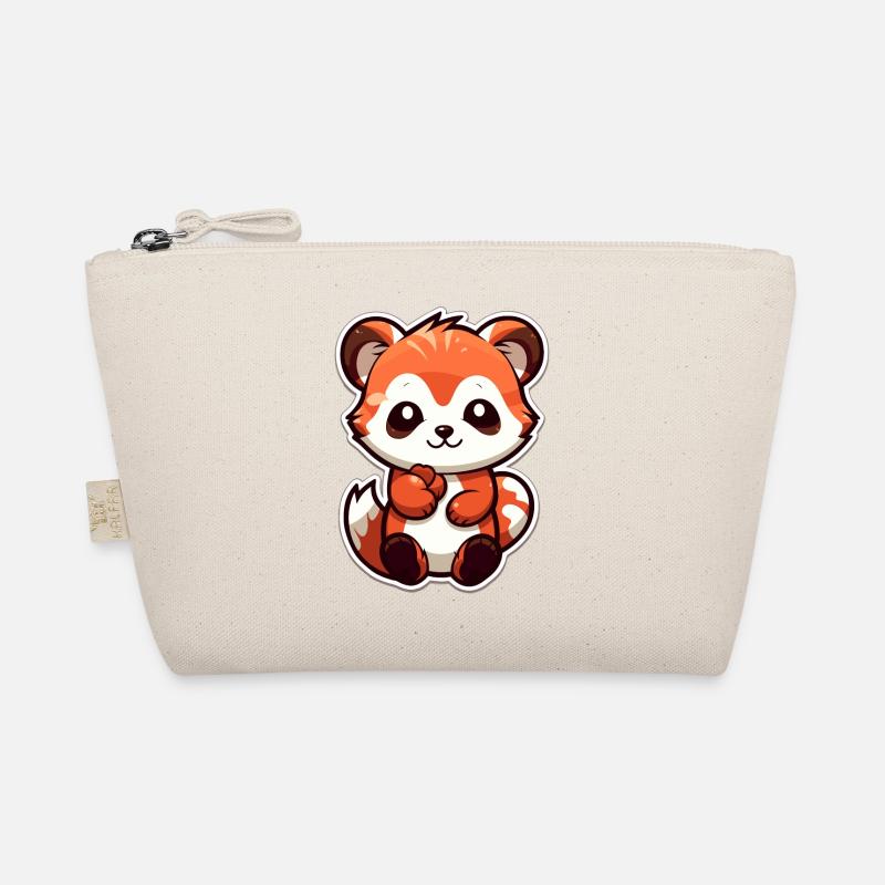 Roter Panda Bio-Täschchen
