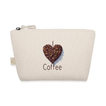 ich liebe Kaffee - Bio-Täschchen - Natur - Vorne