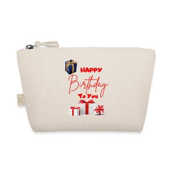 Joyeux anniversaire à vous - avec des cadeaux - Trousse biologique - nature - Devant