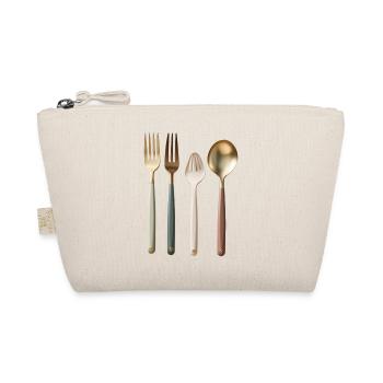 forks and spoons - Organic Pouch - nature - Front