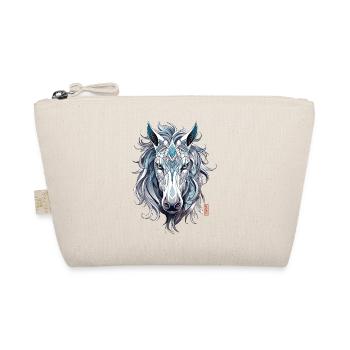 Horse Spirit Animal - Organic Pouch - nature - Front