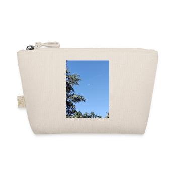Morning moon and plane - Organic Pouch - nature - Front