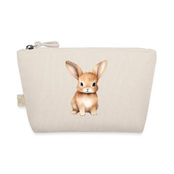 Süßer Hase - Bio-Täschchen - Natur - Vorne