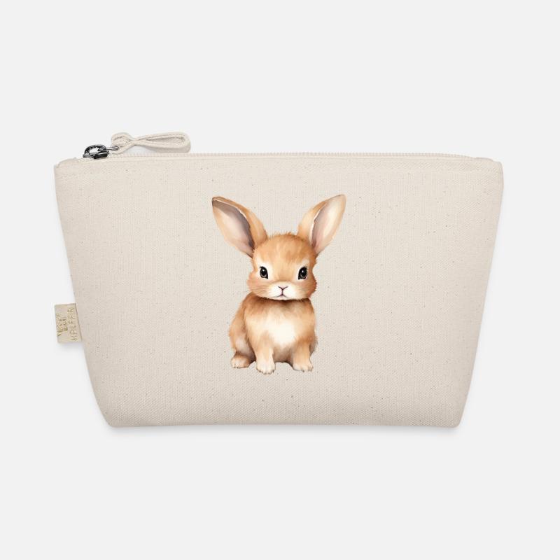 Cute Bunny Organic Pouch
