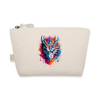 Cool Dragon - Organic Pouch - nature - Front