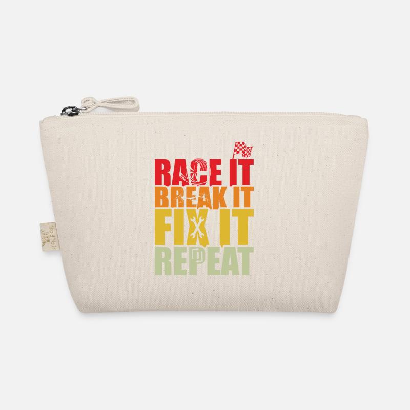 RACE IT BREAK IT FIX IT REPEAT - Trousse biologique - nature
