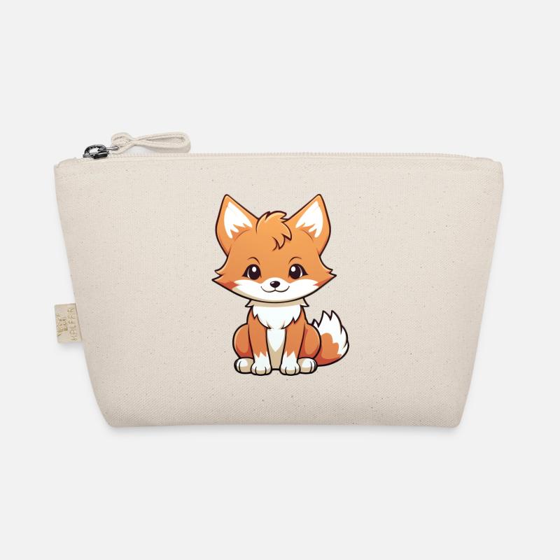 Fox Kawaii Organic Pouch