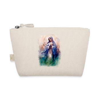 Heilige Maria Maria Madonna Mariana Jungfrau Maria Heilig - Bio-Täschchen - Natur - Vorne