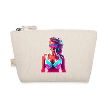 Fille de plage - Trousse biologique - nature - Devant
