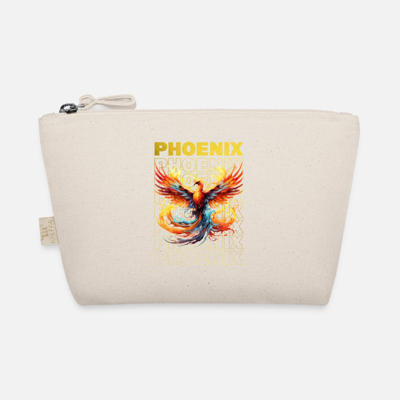 Phoenix Phoenix Fire Flames Bird Mythology Organic Pouch