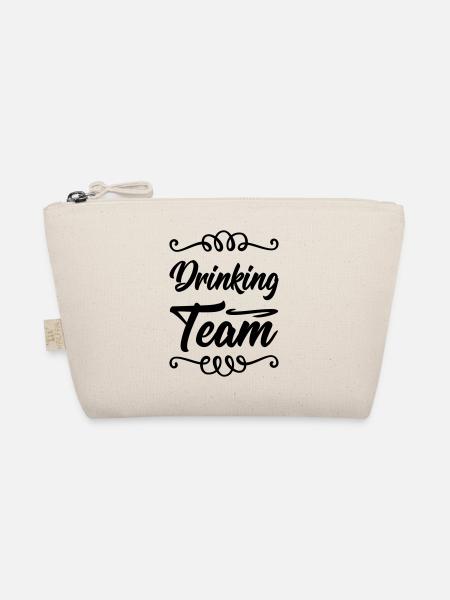 Drinking Team - Organic Pouch - nature - Front