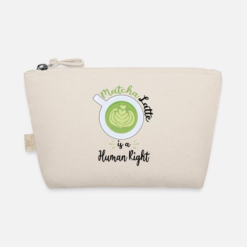 Kaffee Liebhaber | Cafe Latte Barista Geschenkidee - Bio-Täschchen - Natur
