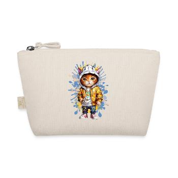 Cool cat - Organic Pouch - nature - Front
