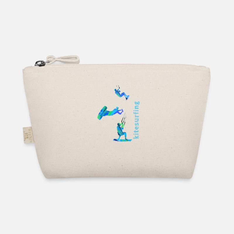 Kitesurf, surf, kitesurf, graffiti - Trousse biologique - nature