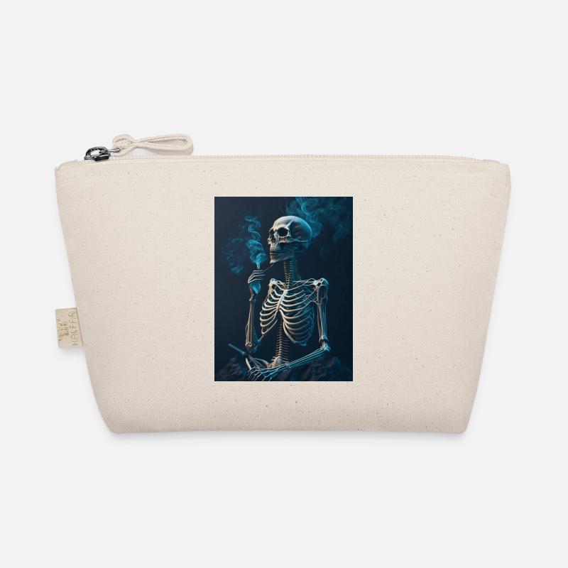 Skeleton smokes Organic Pouch