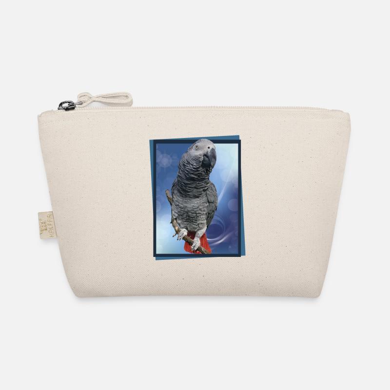 The grey parrot Organic Pouch