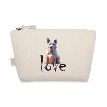 High level of detail: German Shepherd stunning - Organic Pouch - nature - Front