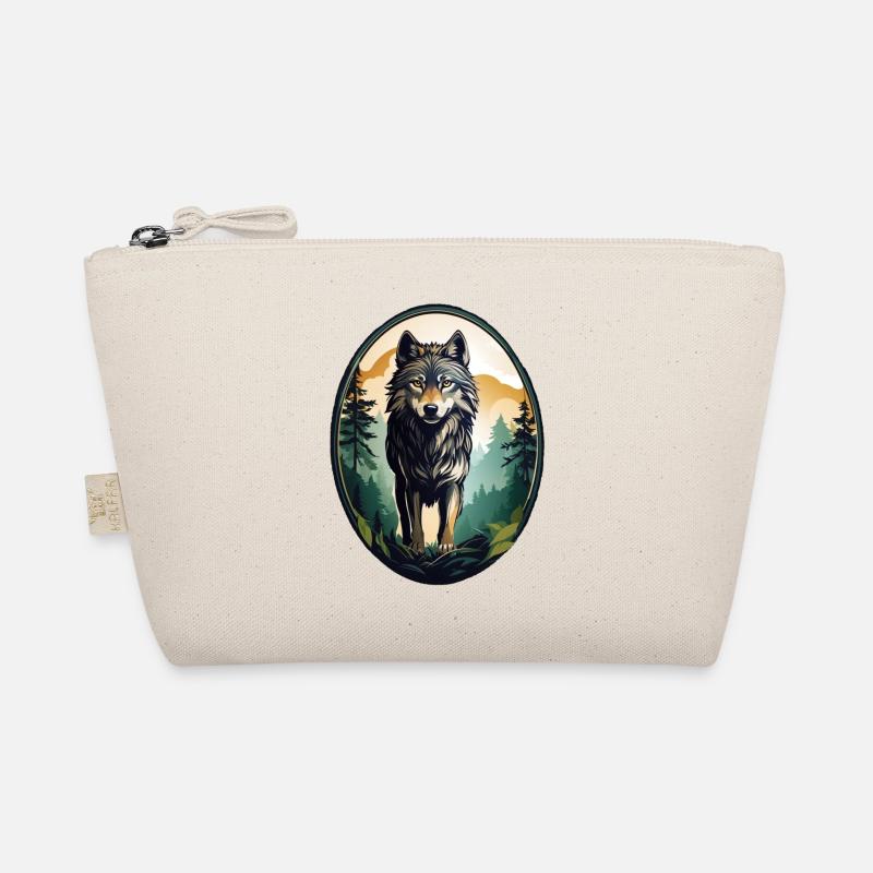 Waldbewohner Wolf Bio-Täschchen
