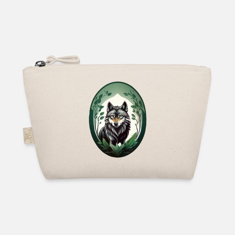 Waldbewohner Wolf Bio-Täschchen