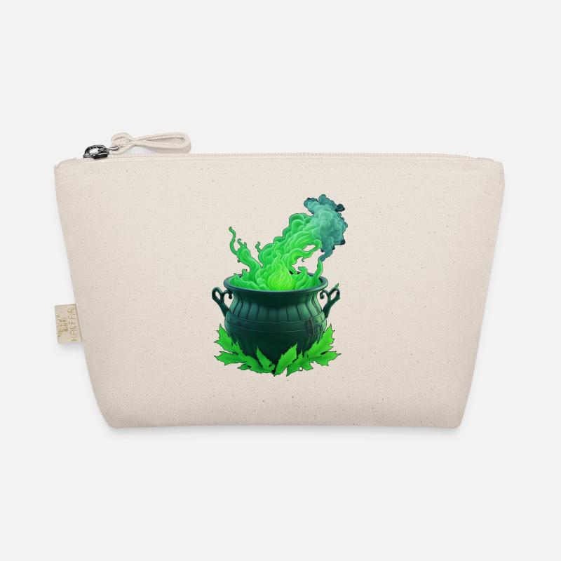 Witch's Cauldron Halloween Organic Pouch