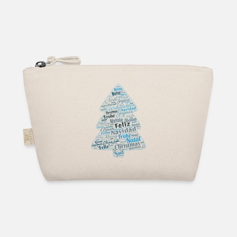 Geschenk Weihnachten - Bio-Täschchen - Natur