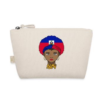 Haïti Drapeau Haïtien Femme Princesse I Cadeau - Trousse biologique - nature - Devant