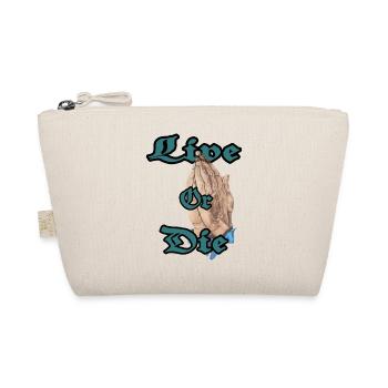 Live or Die - Bio-Täschchen - Natur - Vorne