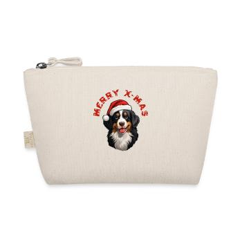 Bernese mountain dog xmas - Organic Pouch - nature - Front
