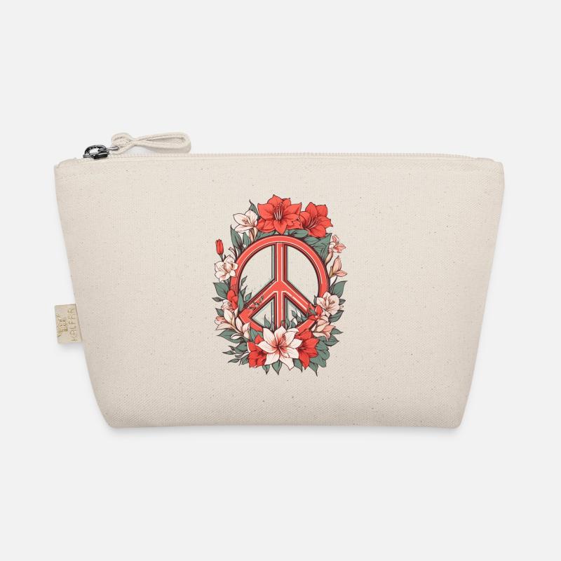 Peace Sign Organic Pouch