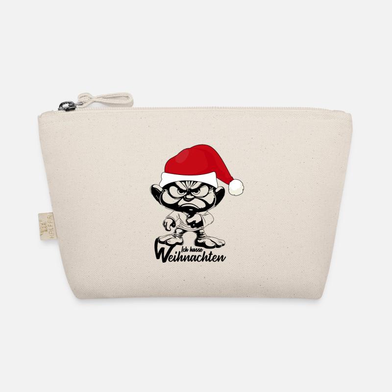 Ich hasse Weihnachten Gnome xmas Bio-Täschchen