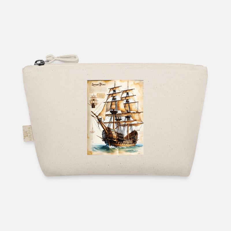 Pirate Ship #3 Organic Pouch