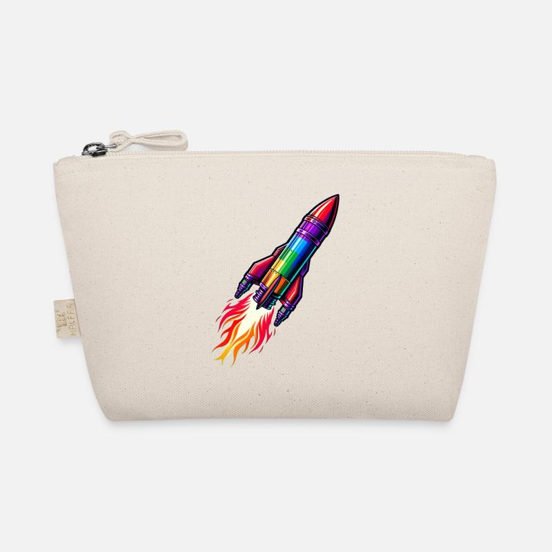 Regenbogenrakete Bio-Täschchen