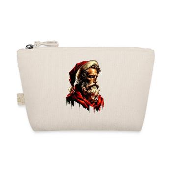 Père Noël triste et mélancolique - Trousse biologique - nature - Devant