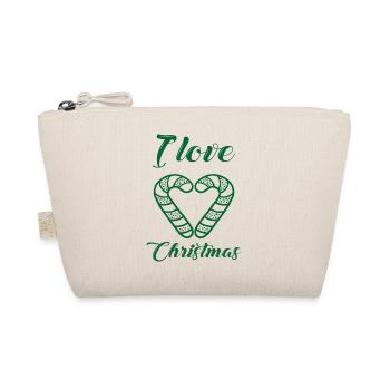 I love christmas - Trousse biologique - nature - Devant