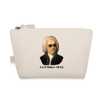 Johann Sebastian Bach – Cool mit Sonnenbrille und - Bio-Täschchen - Natur - Vorne