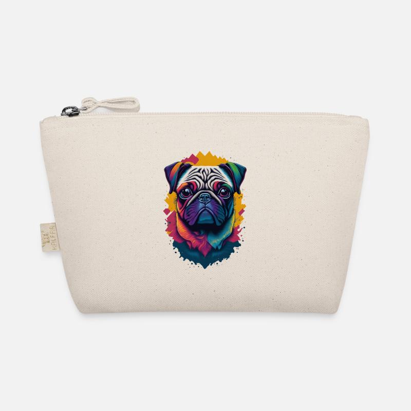 Carlin chien couleur explosion chiens illustration Trousse biologique