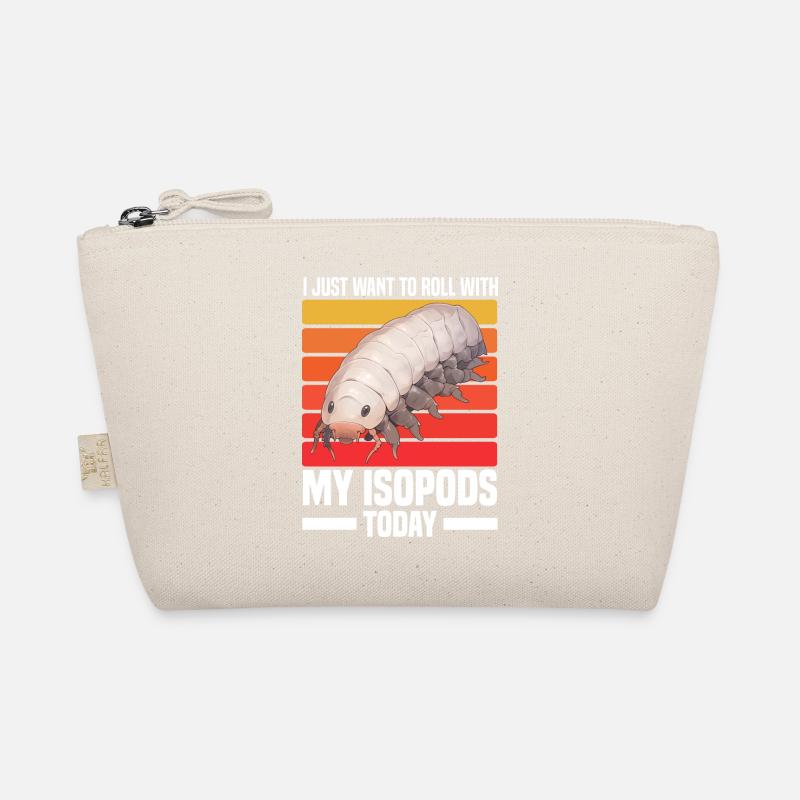 Isopoden Geschenk | Kellerasseln Asseln Mauerassel Bio-Täschchen