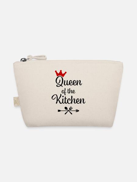 Queen of the Kitchen - Bio-Täschchen - Natur - Vorne