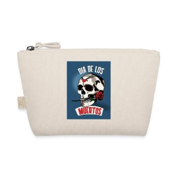 Dia de los Muertos Kostüm Karneval Totenkopf - Bio-Täschchen - Natur - Vorne