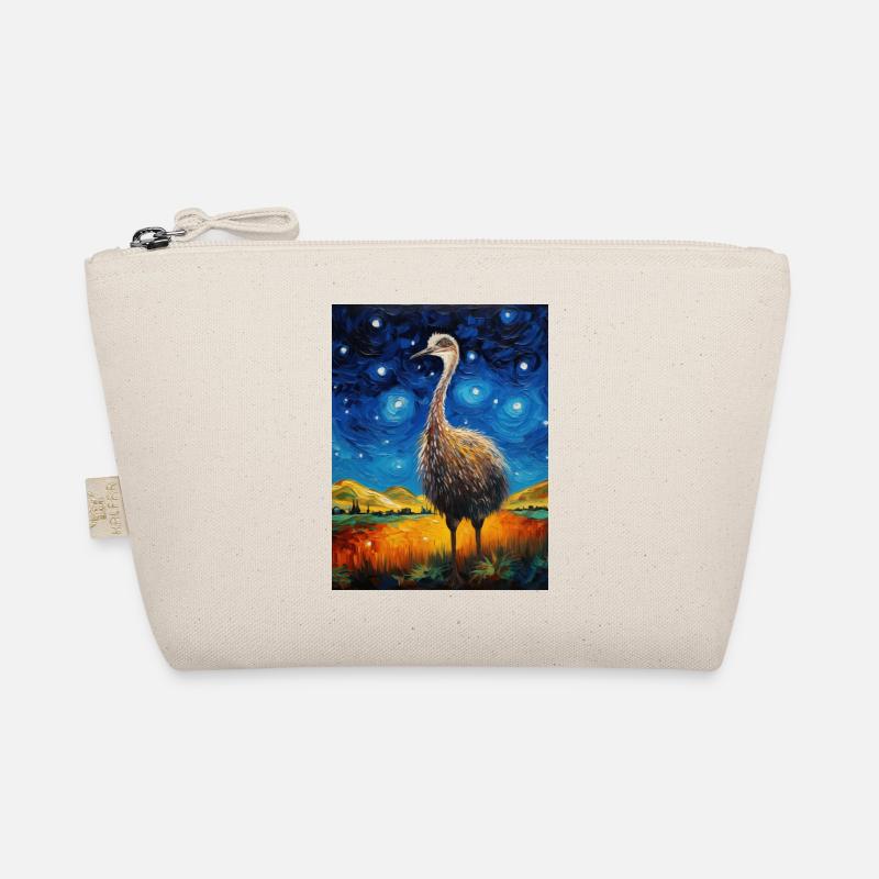 Strauß van gogh stlye - Bio-Täschchen - Natur