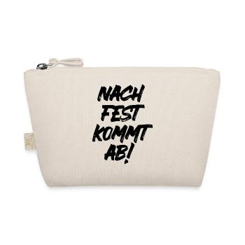 Nach Fest kommt ab! Lustiges Autoliebhaber Design - Bio-Täschchen - Natur - Vorne