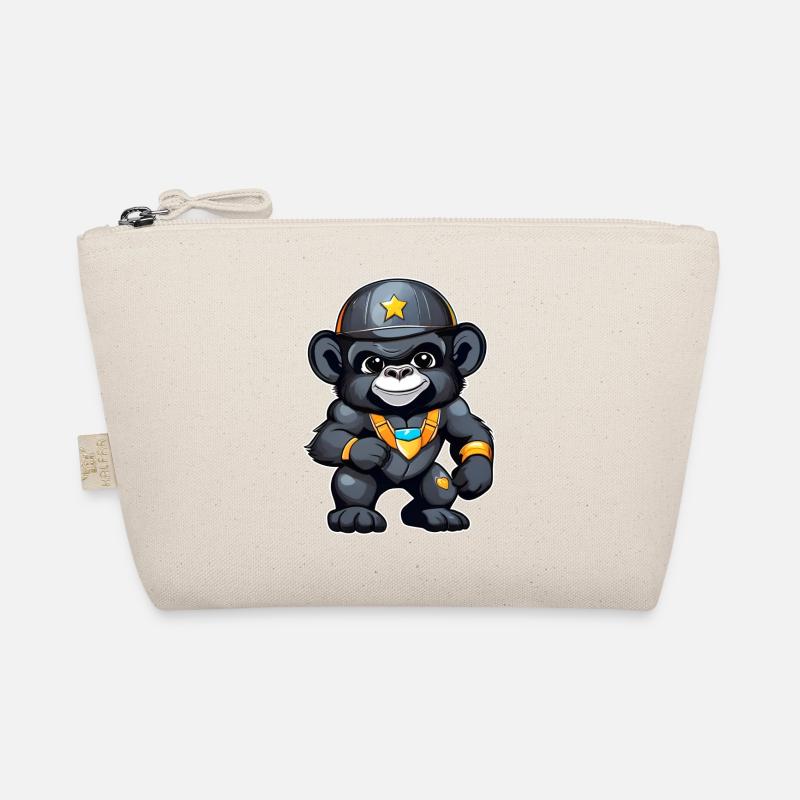 Gorille mignon Trousse biologique