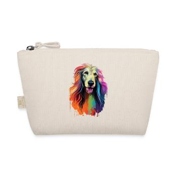 Chien de chien Afghan Afghan coloré - Trousse biologique - nature - Devant
