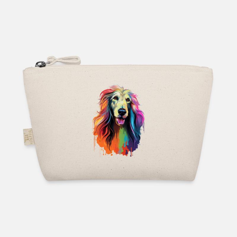 Chien de chien Afghan Afghan coloré Trousse biologique