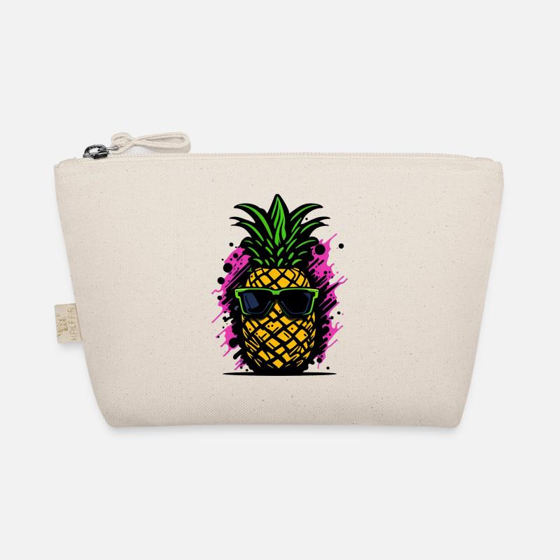 Ananas a lunette retro cool Trousse biologique