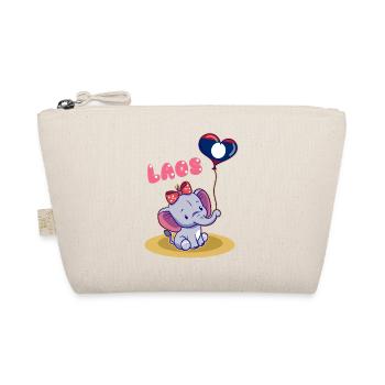 Laos Laotian Laotian Elephant Lao I Gift - Organic Pouch - nature - Front