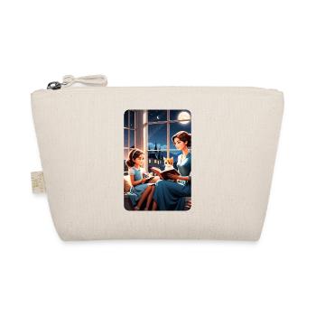 personalisiertes Design-Muttergeschenk - Bio-Täschchen - Natur - Vorne