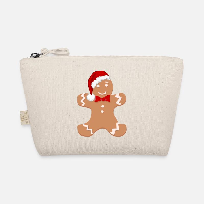Festive gingerbread man Organic Pouch