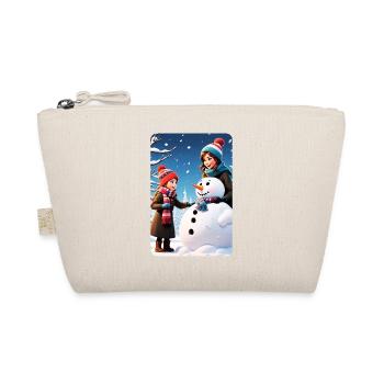 personalized design mother's gift - Organic Pouch - nature - Front